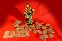 80 Bodenplatten Galiläa, Krippenbau, Krippe selber bauen 80 Bodenplatten Galiläa, Krippenbau, Krippe selber bauen