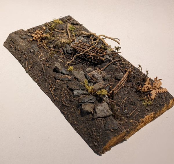 Diorama Geländestück Wildes Land Survival