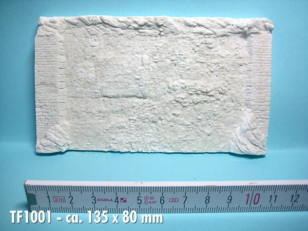 Mauerplatten Bruchstein, Spur N 1:160, 3 STK