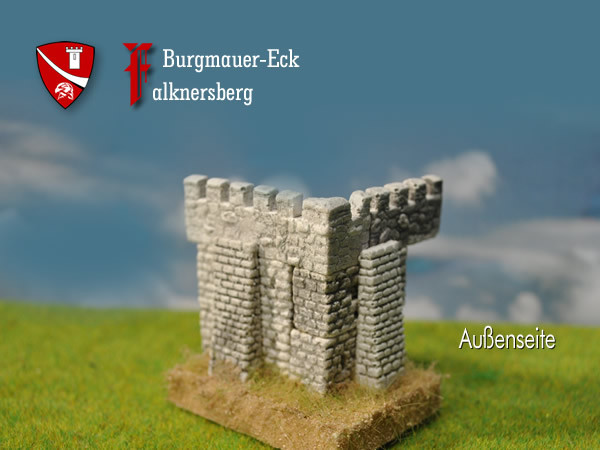 Burgmauer-Eck, Falknersberg, Bausatz