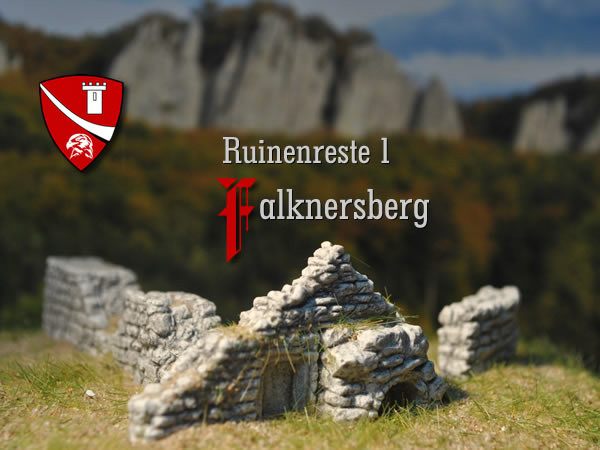 Falknersberg Ruinenreste 1, Bausatz