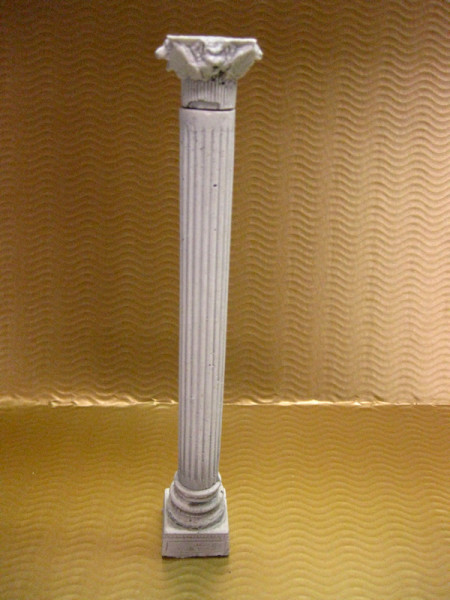 Säule Damaskus, Säule 3-teiliger Bausatz, Krippenbau, Terrarien