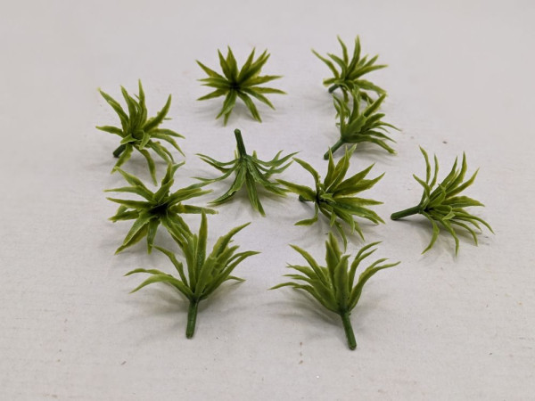 10 x kleiner Busch (Steckpalme) für den Krippenbau Krippenbotanik