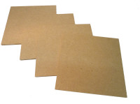Holzplatten (mdf) 20x20 cm, 4 Stck. Holzplatten (mdf) 20x20 cm, 4 Stck.