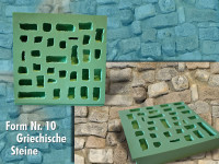 Silikonform Nr. 10, Griechische Steine Silikonform Nr. 10, Griechische Steine
