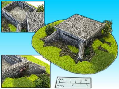 ESLO Geländestück Bunker 15 mm
